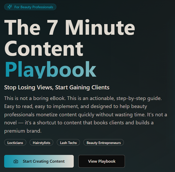 The 7 Minute Content Playbook