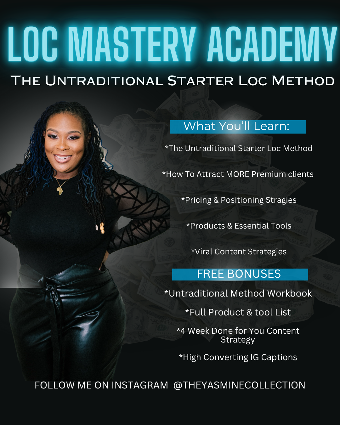 The Untraditional Starter Loc Method™: Start Microlocs in Under 8 hours, No braiding. No twisting. No interlocking